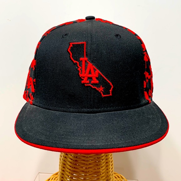 Los Angeles Dodgers California state fitted cap 59FIFTY - Picture 1 of 12